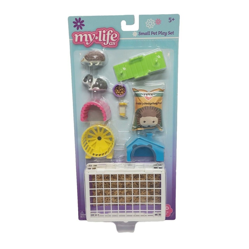 My Life As Small Pet Play Set Hedgehog Rabbit 18" Dolls Fit American Generation